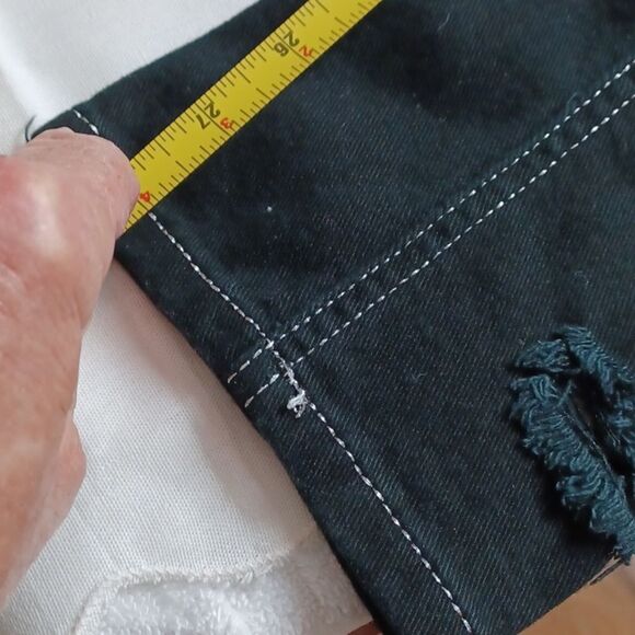 VANILLA SKY ‎ Ripped Blue Soft Skinny Jeans New  sz 7 - Picture 10 of 12